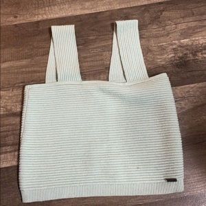 light green/ mint hollister tank top